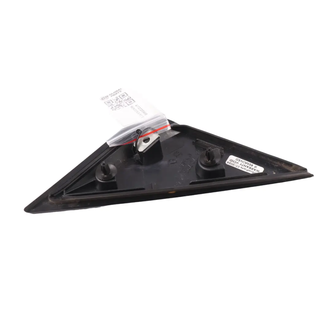 Mercedes R172 Side View Mirror Right O/S Traingle Cover Trim Panel - SKU A1727200448 - Part number A1727200448