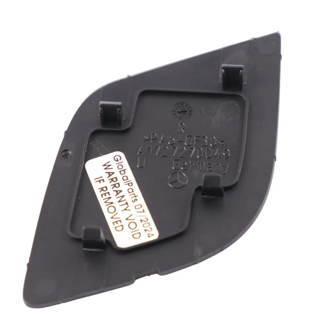 Panel Tarjeta Puerta Cubierta Delantera Derecha Negro para Mercedes R172 con número de pieza A1727270049 Mercedes R172 Panel Tarjeta Puerta Cubierta Delantera Derecha Negro - SKU A1727270049 - Número de pieza A1727270049