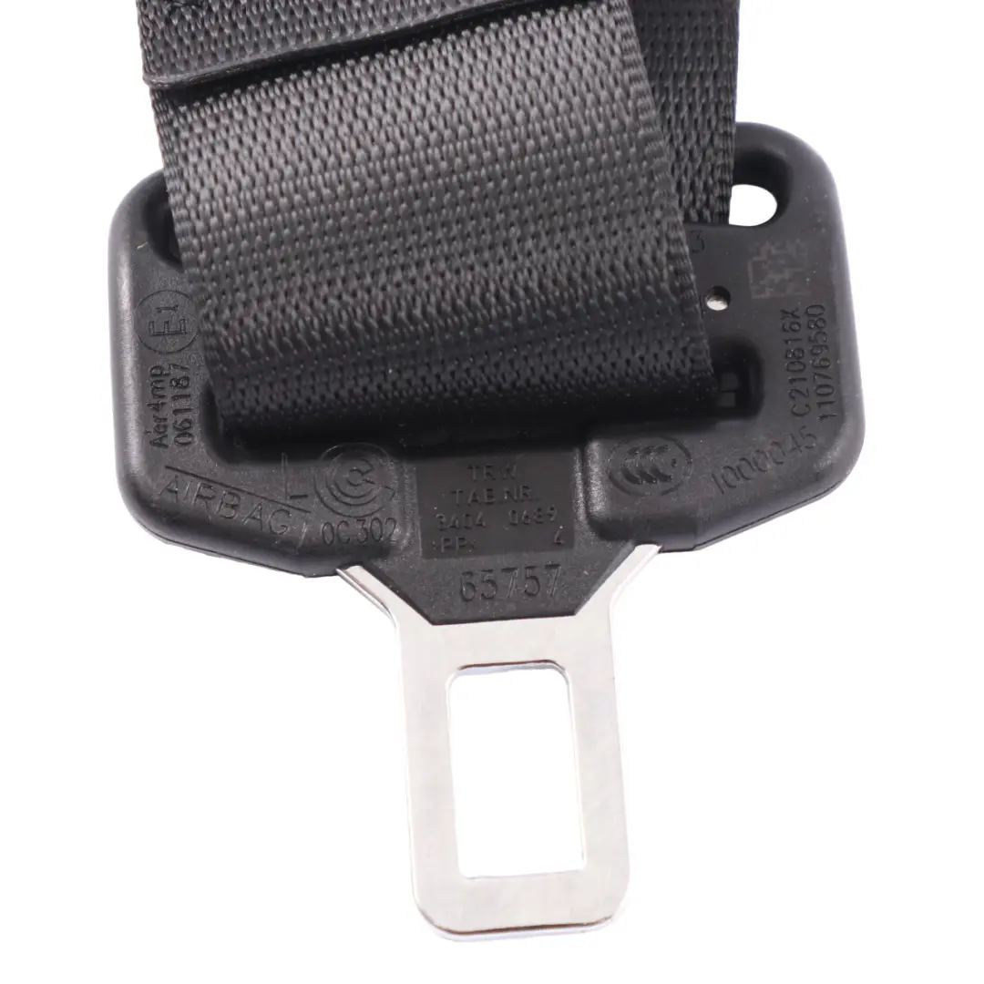 Mercedes SLK R172 Cintura di sicurezza sinistra Nero - SKU A1728603185-1 - Numero di parte A1728603185