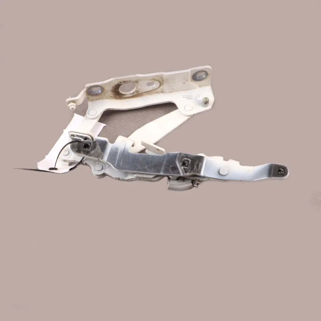 Bonnet Hinge Mercedes W172 W192 Front Hood Left N/S Calcite White - 650 to with Part number A1728800128 Bonnet Hinge Mercedes W172 W192 Front Hood Left N/S Calcite White - 650 - SKU A1728800128-CW - Part number A1728800128