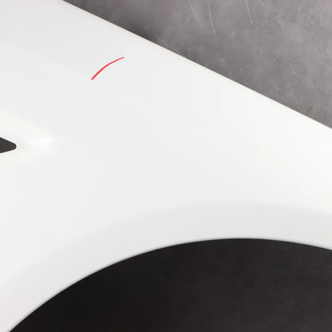 Wing Fender Panel Front Right O/S Side Trim Calcite White - 650 to Mercedes R172 with Part number A1728800207 Mercedes R172 Wing Fender Panel Front Right O/S Side Trim Calcite White - 650 - SKU A1728800207-CW - Part number A1728800207