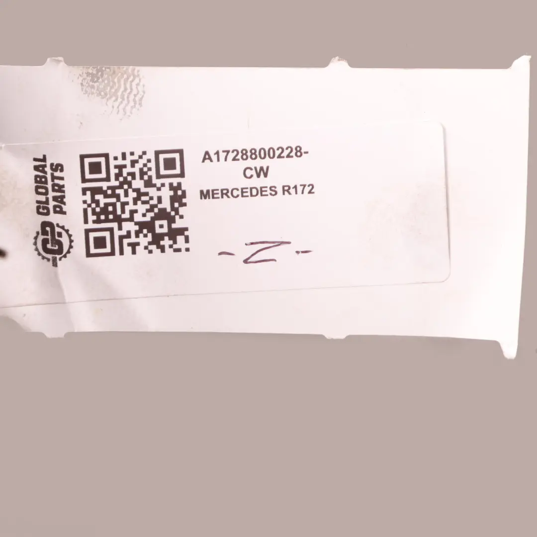 Bonnet Hinge Mercedes W172 W192 Front Hood Right O/S Calcite White - 650 to with Part number A1728800228 Bonnet Hinge Mercedes W172 W192 Front Hood Right O/S Calcite White - 650 - SKU A1728800228-CW - Part number A1728800228