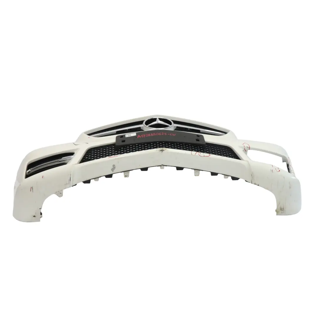 Mercedes SLK R172 Front Bumper AMG Trim Panel Covering Calcite White - 650 - SKU A1728850625-CW - Part number A1728850625