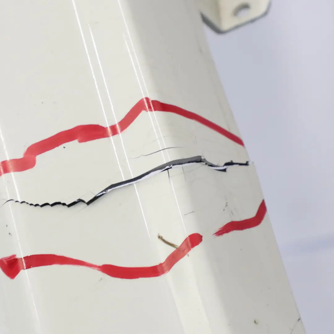 Front Bumper AMG Trim Panel Covering Calcite White - 650 to Mercedes SLK R172 with Part number A1728850625 Mercedes SLK R172 Front Bumper AMG Trim Panel Covering Calcite White - 650 - SKU A1728850625-CW - Part number A1728850625