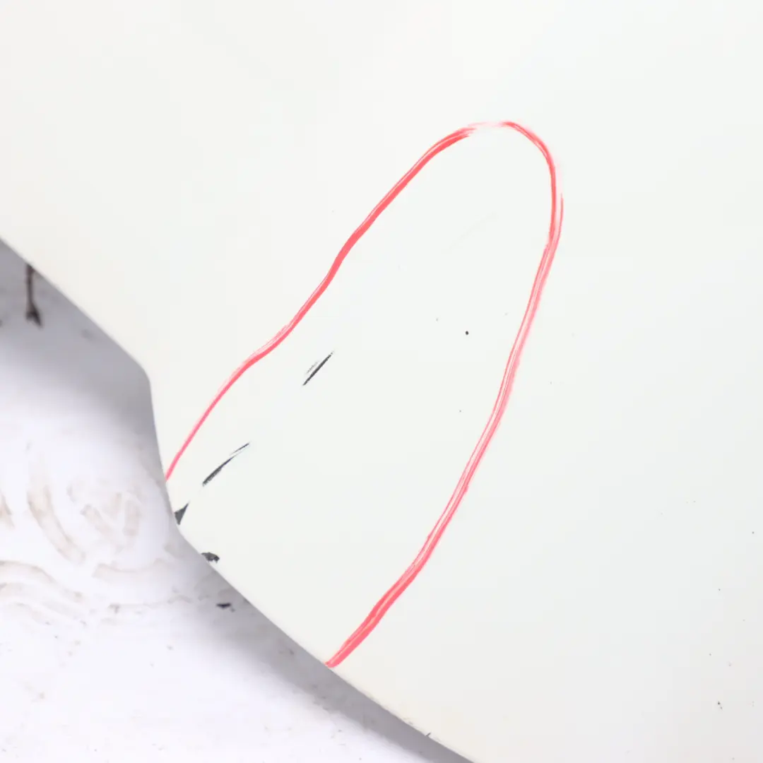 Mercedes R172 Rear Bumper AMG Trim Panel Cover Calcite White - 650 - SKU A1728851325-CW - Part number A1728851325