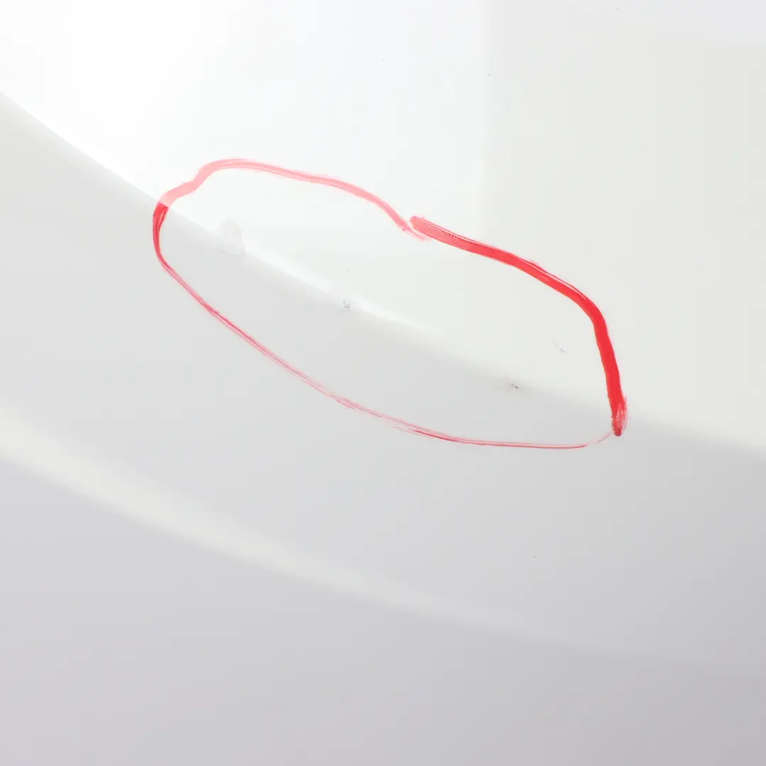 Mercedes R172 Rear Bumper AMG Trim Panel Cover Calcite White - 650 - SKU A1728851325-CW - Part number A1728851325