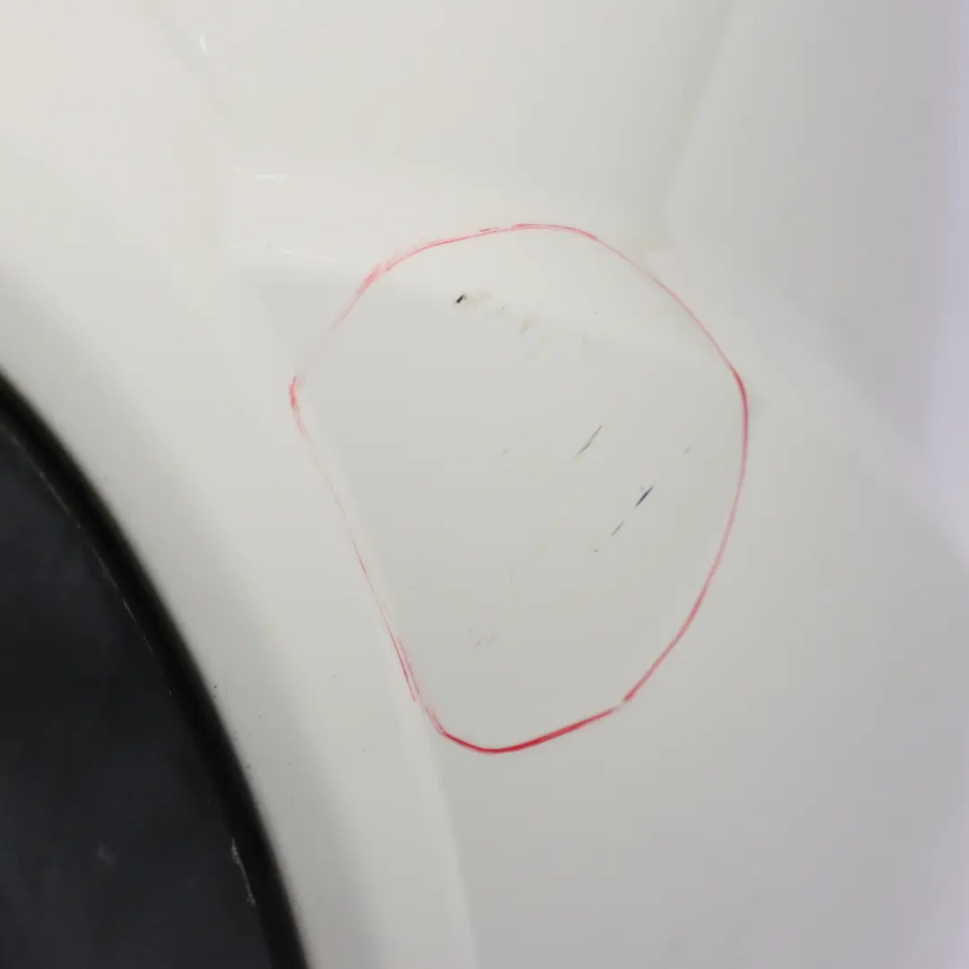 Bumper AMG Trim Panel Cover Calcite White - 650 to Mercedes R172 Rear with Part number A1728851325 Mercedes R172 Rear Bumper AMG Trim Panel Cover Calcite White - 650 - SKU A1728851325-CW - Part number A1728851325