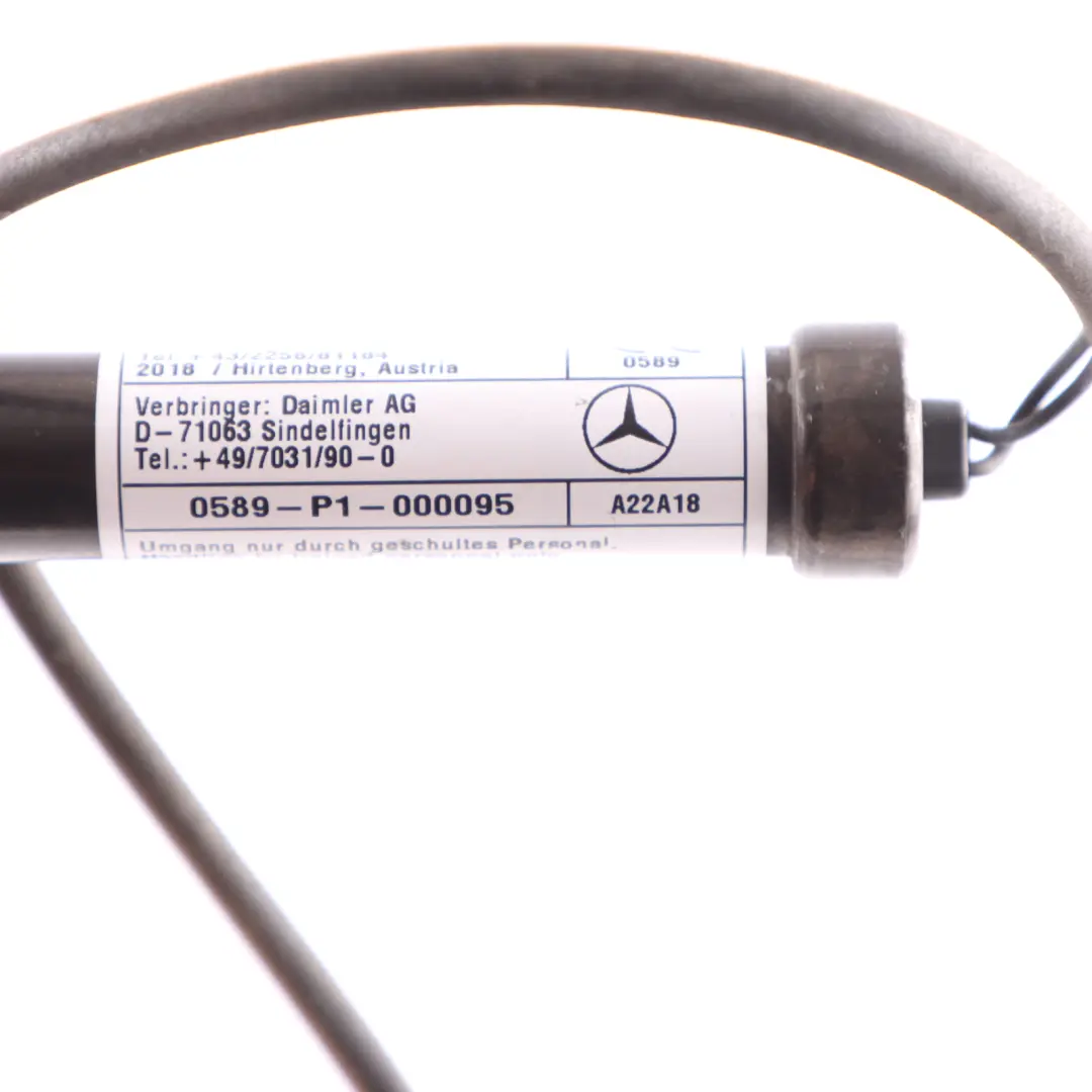 Mercedes SLK R172 Roadster Actuator Hood Hinge Right Left N/O/S - SKU A1728870510 - Part number A1728870510