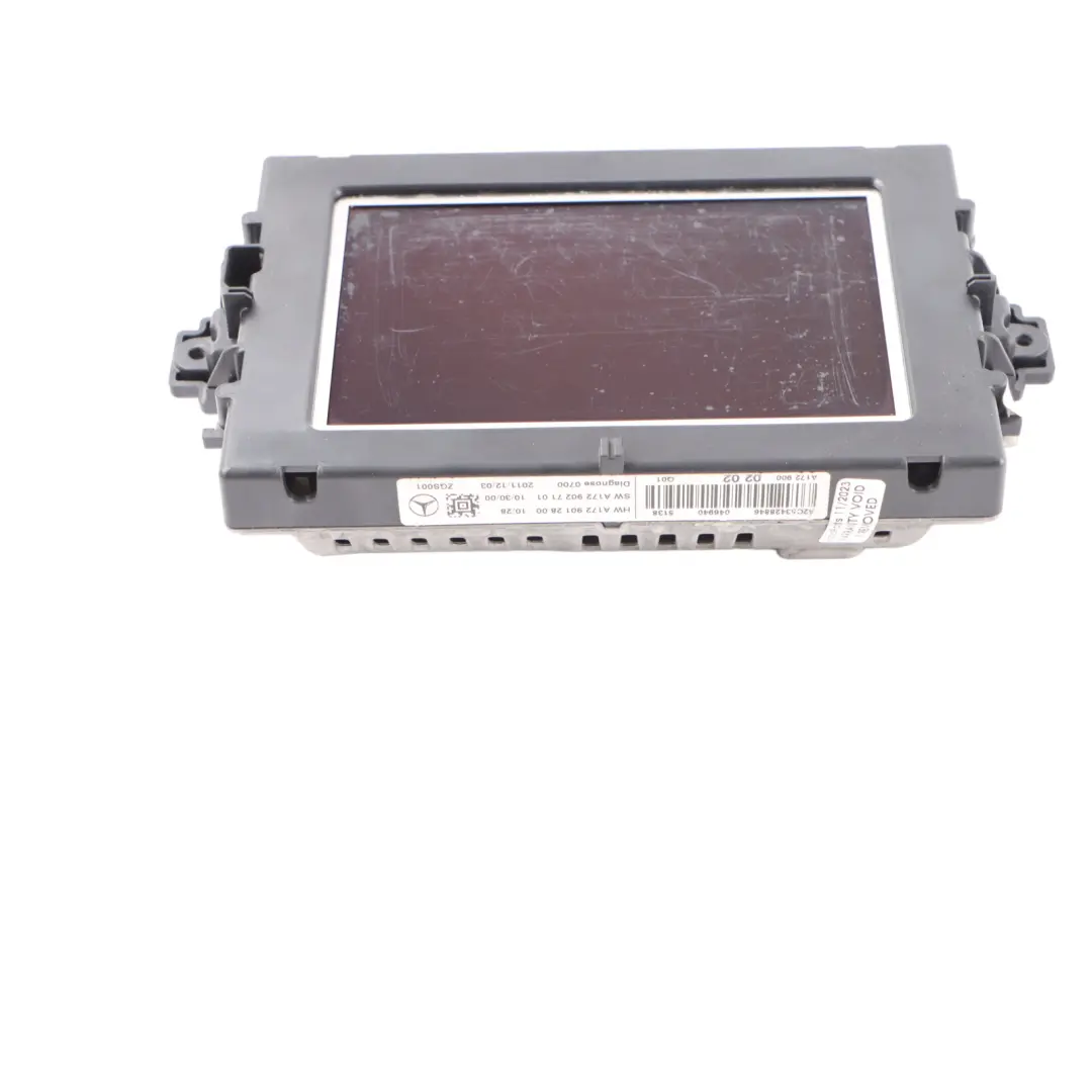 Sat Nav Display Screen Multimedia to Mercedes W204 with Part number A1729000202 Mercedes W204 Sat Nav Display Screen Multimedia - SKU A1729000202 - Part number A1729000202