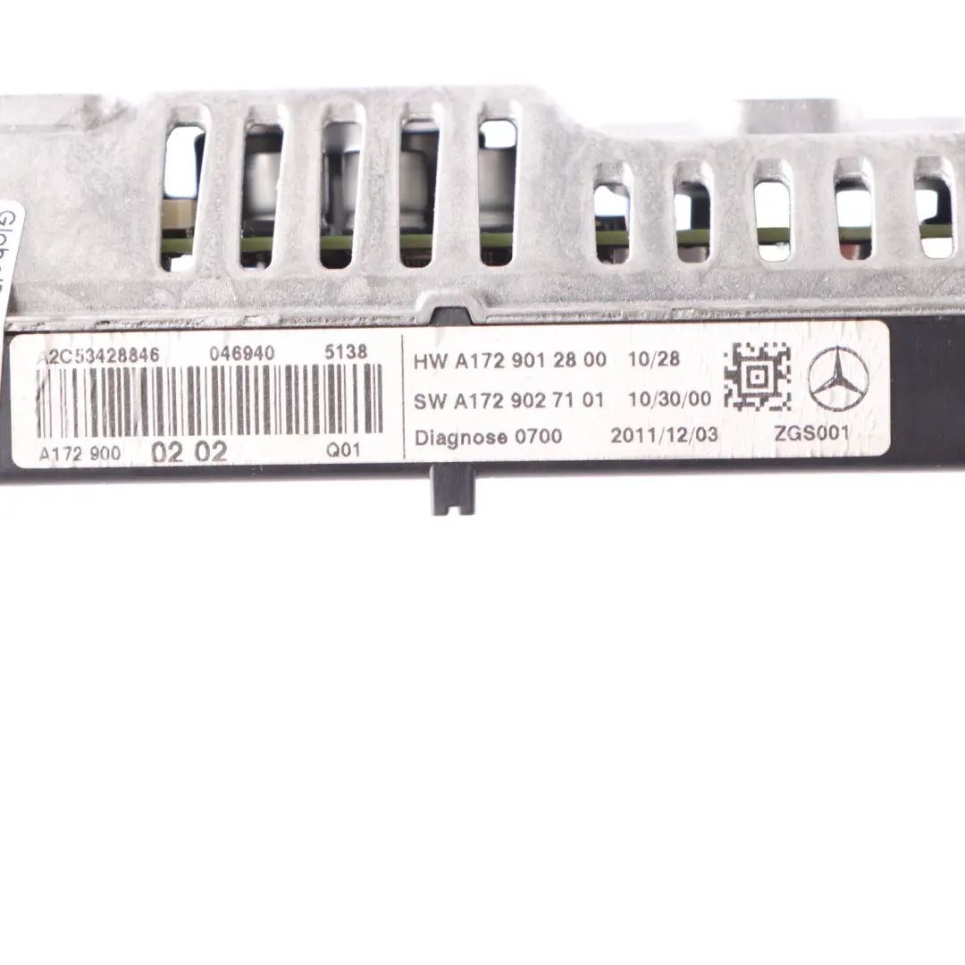 Sat Nav Display Screen Multimedia Mercedes W204 - SKU A1729000202 - Part number A1729000202