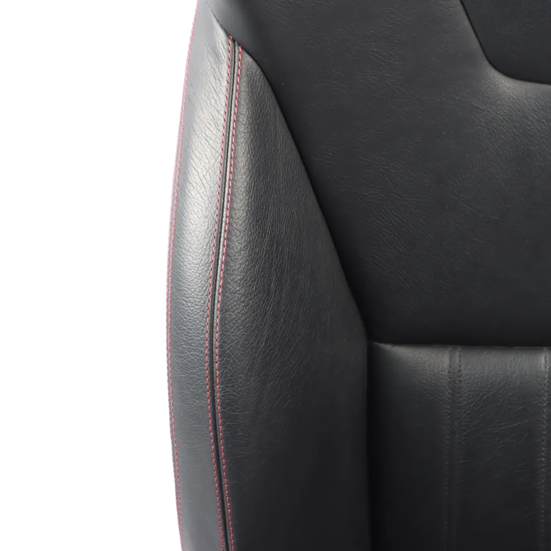 Mercedes SLK R172 Front Seat Left N/S Leather Black Interior Red Thread - SKU A1729103501-1 - Part number A1729103501
