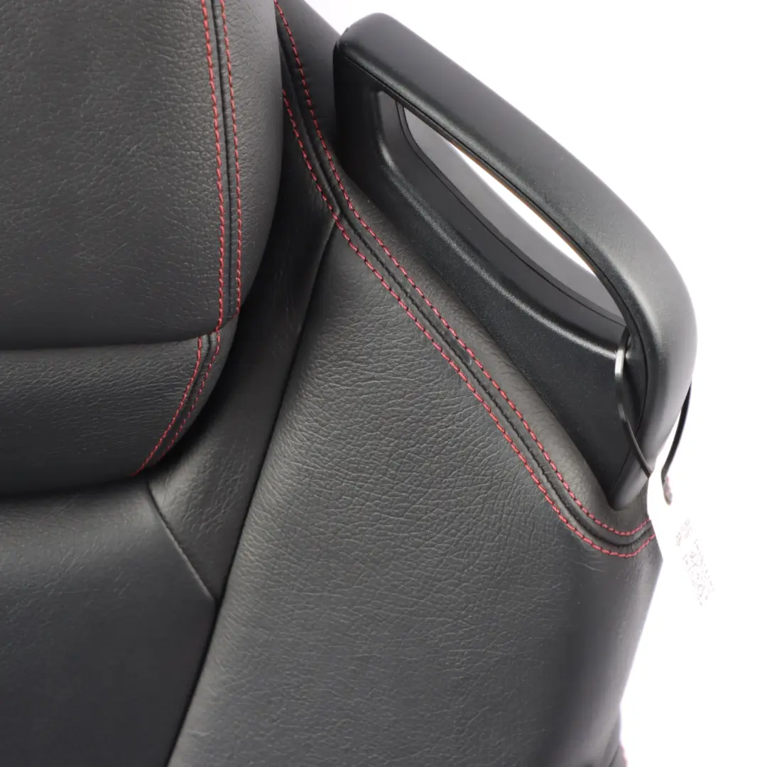Mercedes SLK R172 Front Seat Left N/S Leather Black Interior Red Thread - SKU A1729103501-1 - Part number A1729103501
