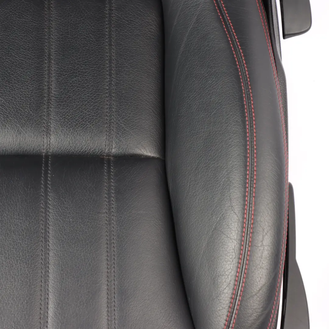 Mercedes SLK R172 Front Seat Left N/S Leather Black Interior Red Thread - SKU A1729103501-1 - Part number A1729103501