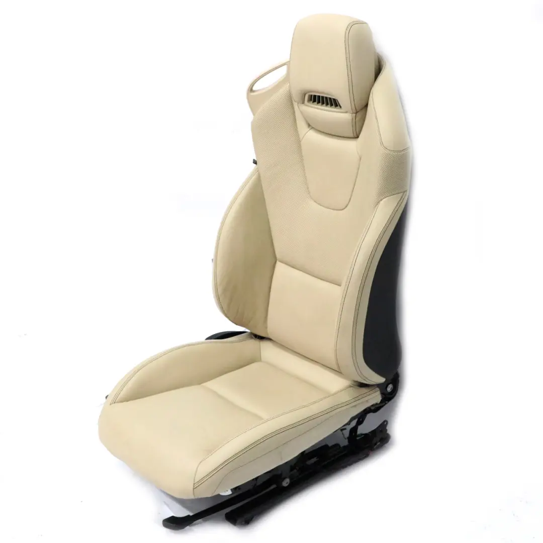 Przedni Prawy Fotel Skóra Como Beż Podgrzewany do Mercedes SLK R172 o numerze A1729103504 Mercedes SLK R172 Przedni Prawy Fotel Skóra Como Beż Podgrzewany - SKU A1729103504-1 - Numer Części A1729103504
