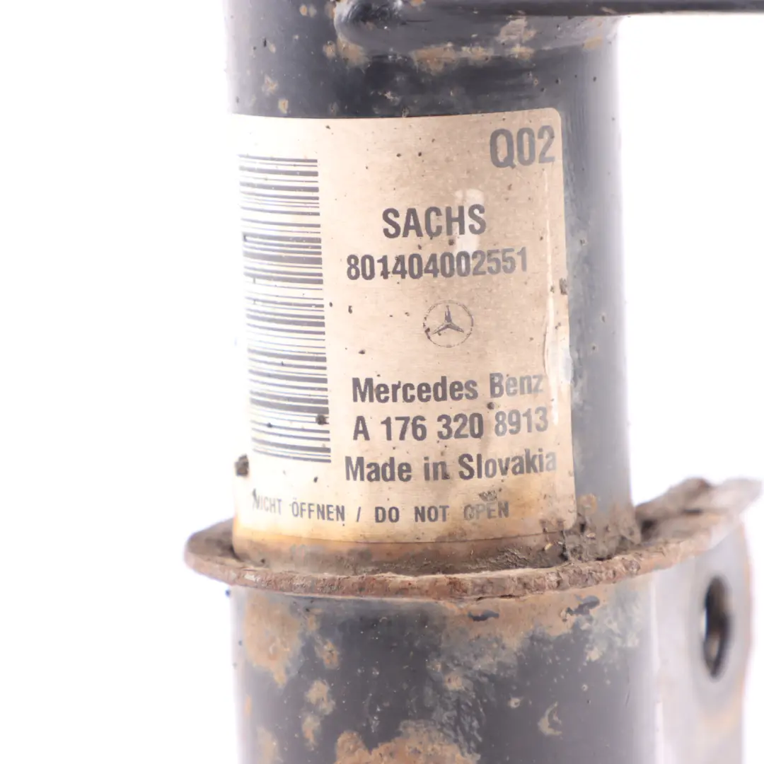 Strut Front Shock Left N/S Absorber to Mercedes W176 Spring with Part number A1763208913 Mercedes W176 Spring Strut Front Shock Left N/S Absorber - SKU A1763208913 - Part number A1763208913