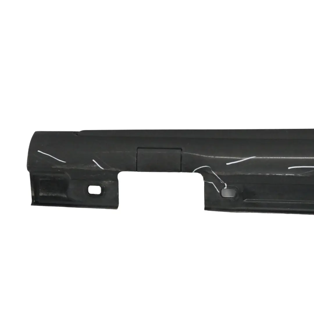 Mercedes W176 Latérale AMG gauche couvre seuil de porte W246 Cosmic Black 191 - SKU A1766980054-COS - Numéro de pièce A1766980054