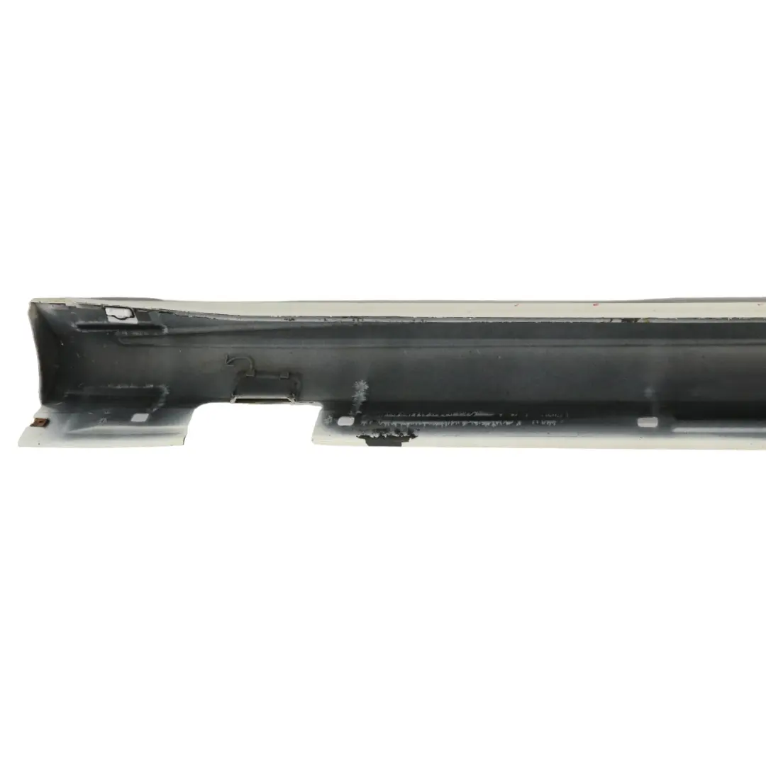 Mercedes W176 Seitenschweller AMG Links Abdeckung W246 Calcit Weiss - 650 - SKU A1766980054-CW - Teilenummer A1766980054