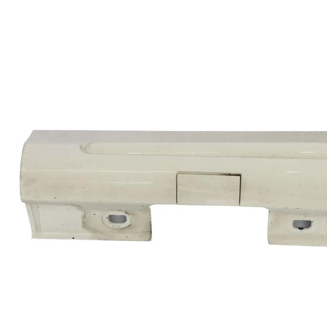 Mercedes W176 Seitenschweller AMG Links Abdeckung W246 Calcit Weiss - 650 - SKU A1766980054-CW - Teilenummer A1766980054