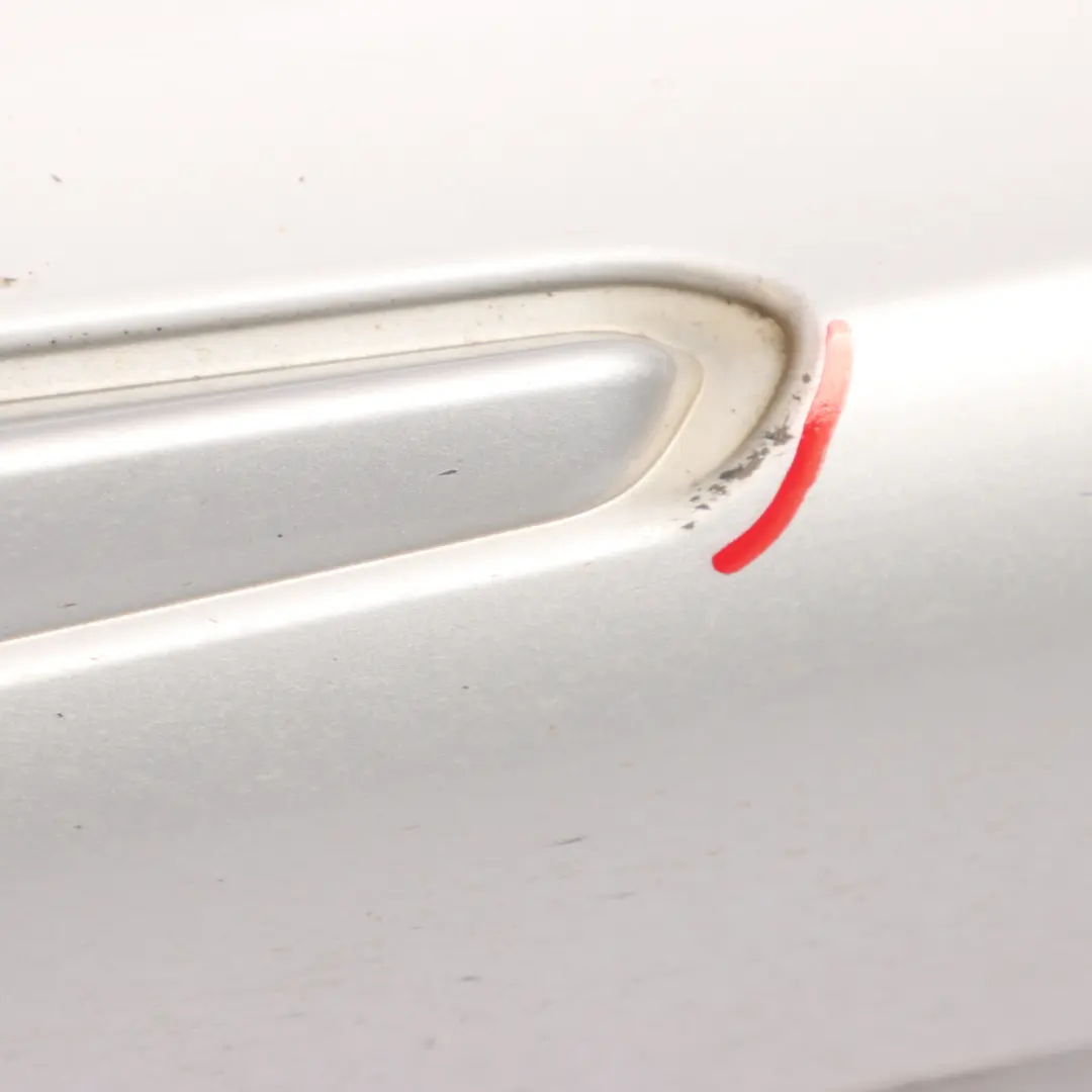 Mercedes W176 Side Skirt AMG Left N/S Door Sill Cover W246 Polar Silver - 761 - SKU A1766980054-PLS - Part number A1766980054