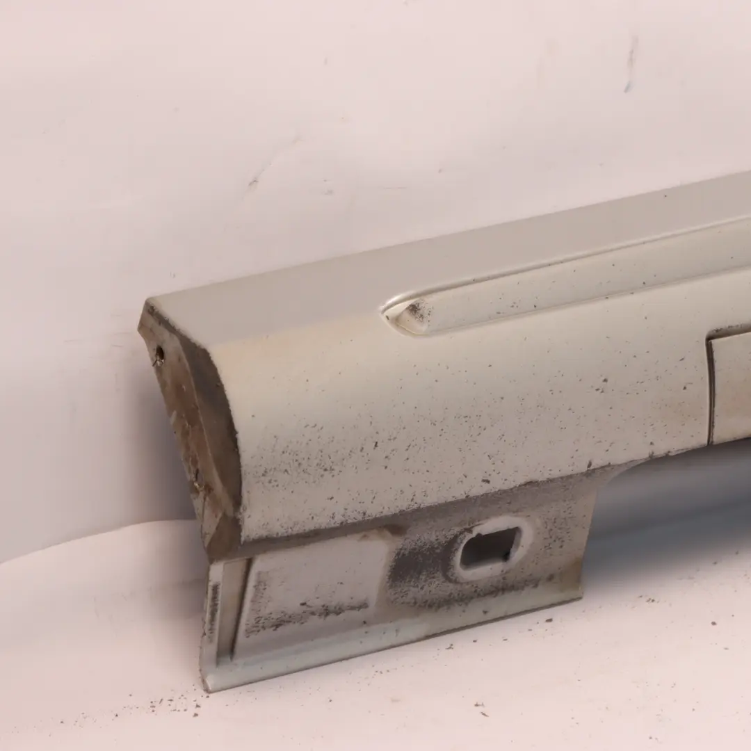 Side Skirt AMG Left N/S Door Sill Cover W246 Polar Silver - 761 to Mercedes W176 with Part number A1766980054 Mercedes W176 Side Skirt AMG Left N/S Door Sill Cover W246 Polar Silver - 761 - SKU A1766980054-PLS - Part number A1766980054