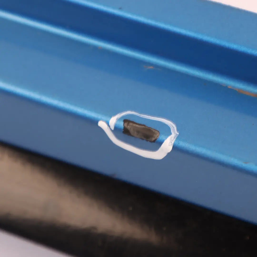 Side Skirt AMG Left N/S Door Sill Cover W246 South Seas Blue - 162 to Mercedes W176 with Part number A1766980054 Mercedes W176 Side Skirt AMG Left N/S Door Sill Cover W246 South Seas Blue - 162 - SKU A1766980054-SSB - Part number A1766980054