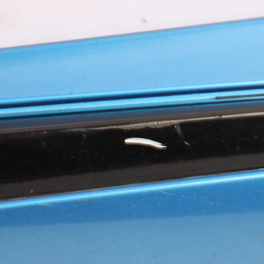 Mercedes W176 Side Skirt AMG Left N/S Door Sill Cover W246 South Seas Blue - 162 - SKU A1766980054-SSB - Part number A1766980054