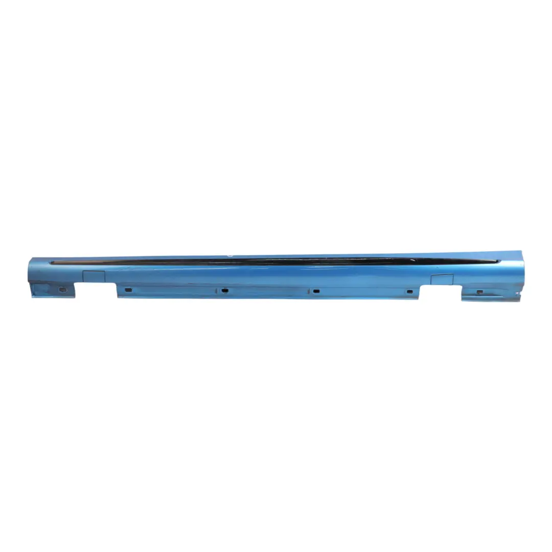 Side Skirt AMG Left N/S Door Sill Cover W246 South Seas Blue - 162 to Mercedes W176 with Part number A1766980054 Mercedes W176 Side Skirt AMG Left N/S Door Sill Cover W246 South Seas Blue - 162 - SKU A1766980054-SSB - Part number A1766980054