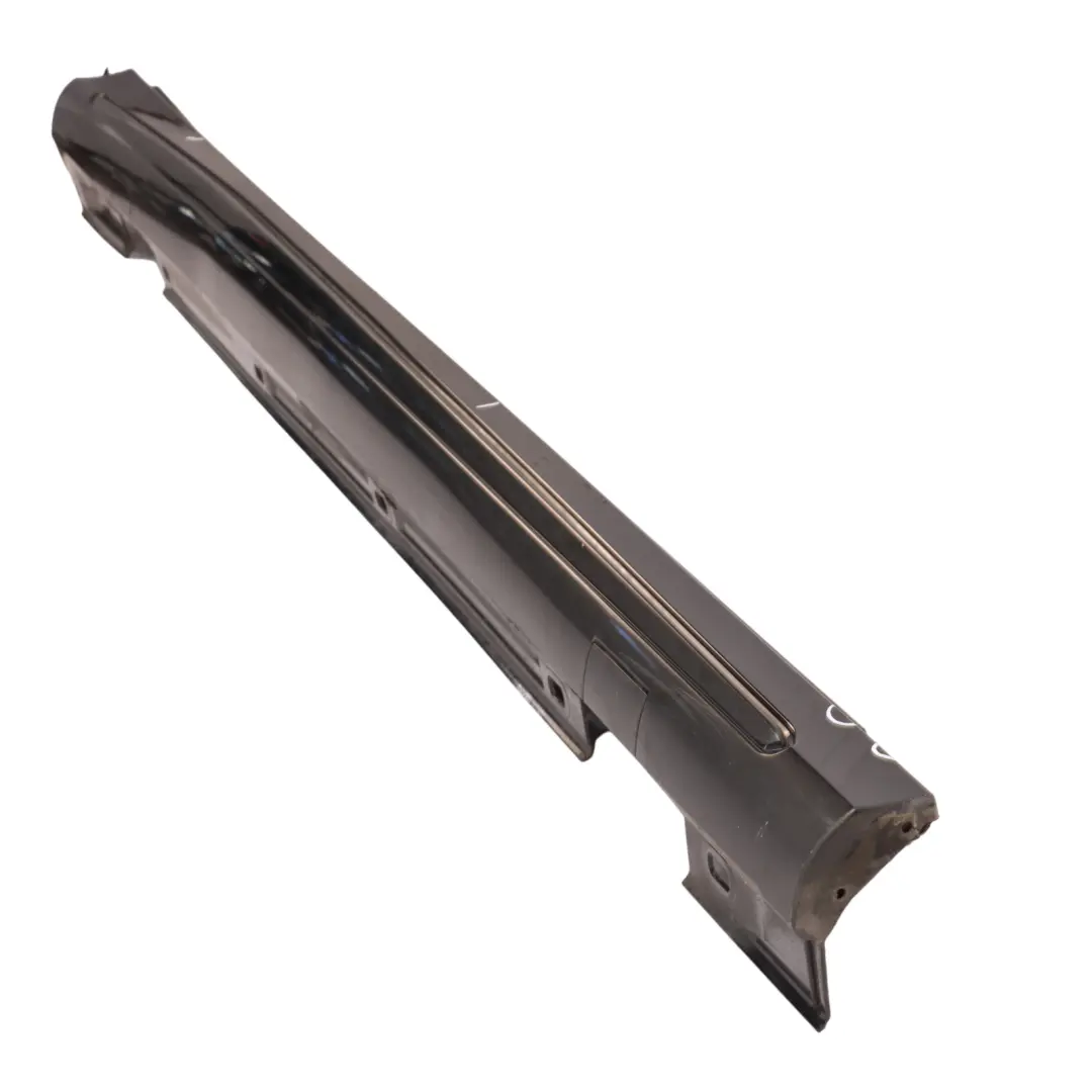 Side Skirt AMG Right O/S Door Sill Cover Kosmos Cosmic Black - 191 to Mercedes W176 with Part number A1766980154 Mercedes W176 Side Skirt AMG Right O/S Door Sill Cover Kosmos Cosmic Black - 191 - SKU A1766980154-COS - Part number A1766980154