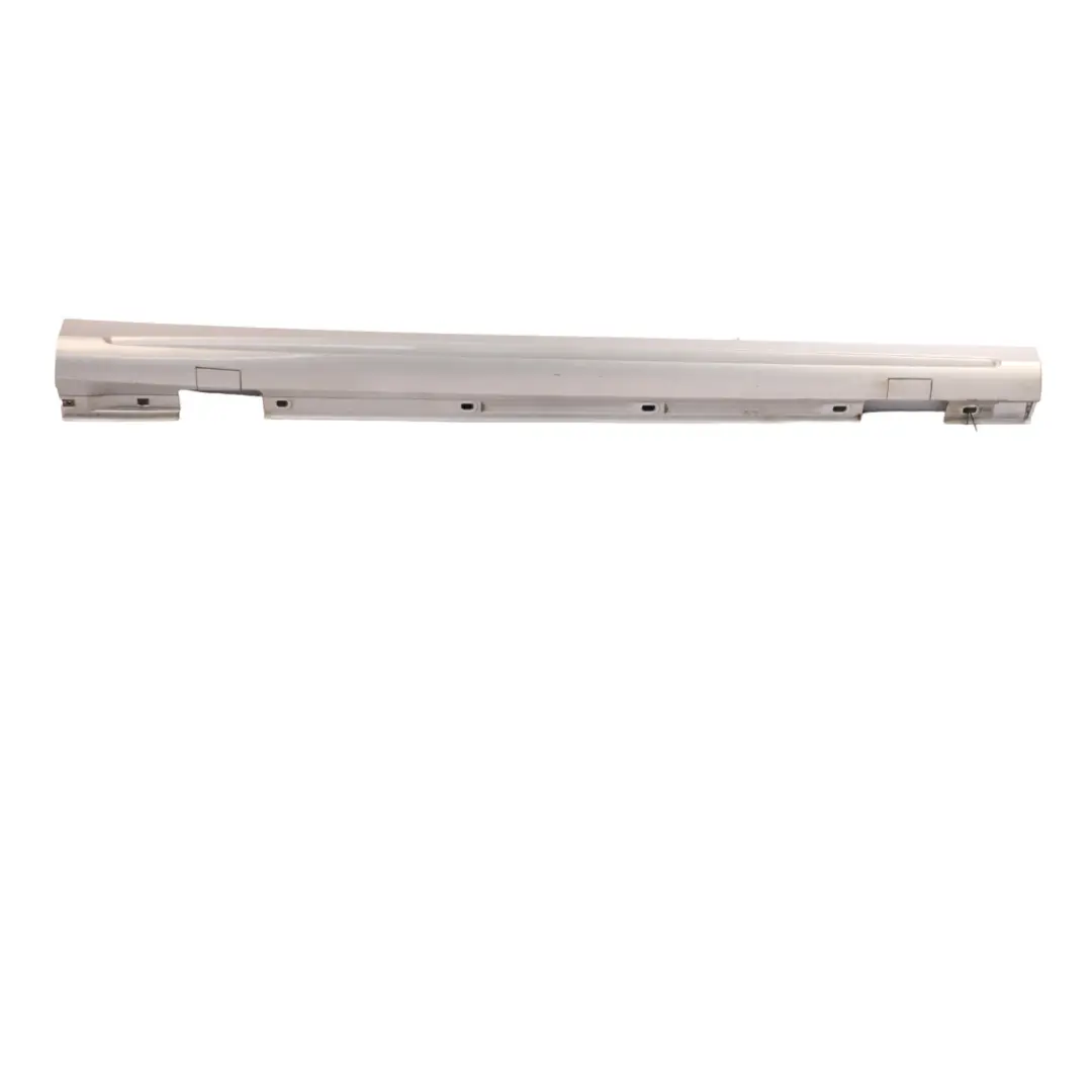 Mercedes W176 Side Skirt AMG Right O/S Door Sill Cover Polar Silver - 761 - SKU A1766980154-PLS - Part number A1766980154