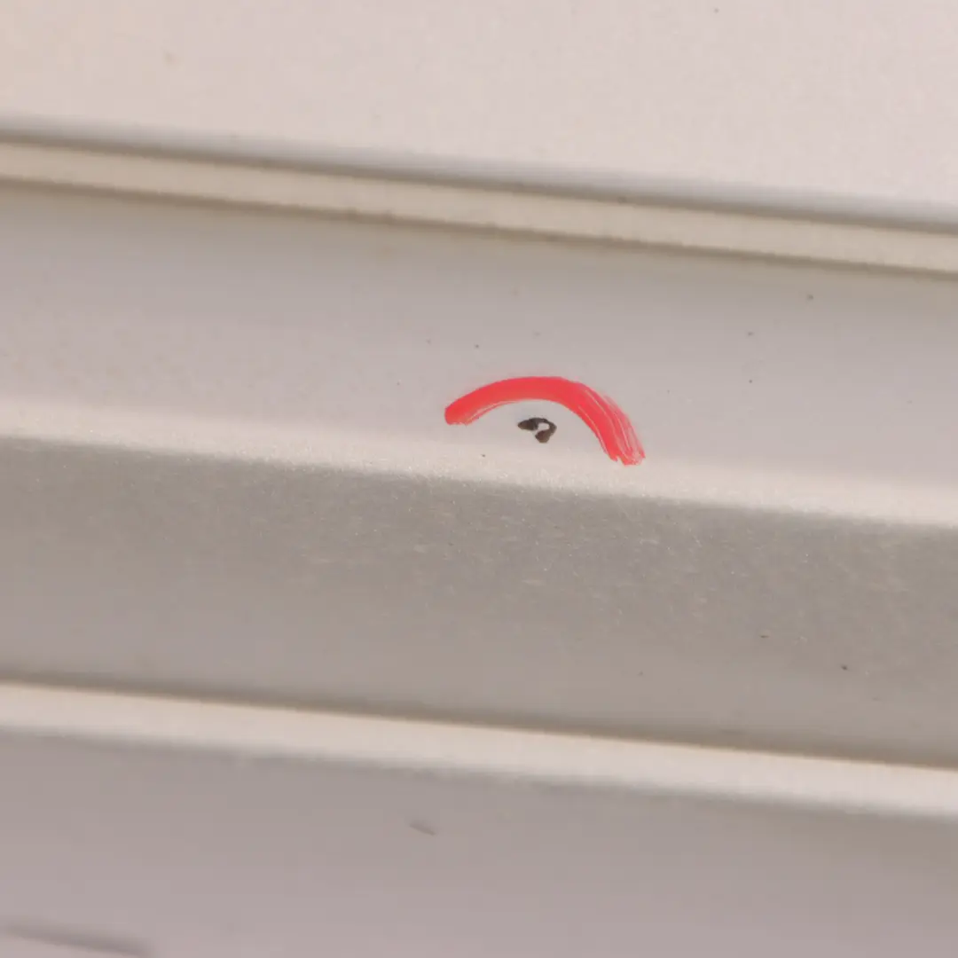 Mercedes W176 Side Skirt AMG Right O/S Door Sill Cover Polar Silver - 761 - SKU A1766980154-PLS - Part number A1766980154