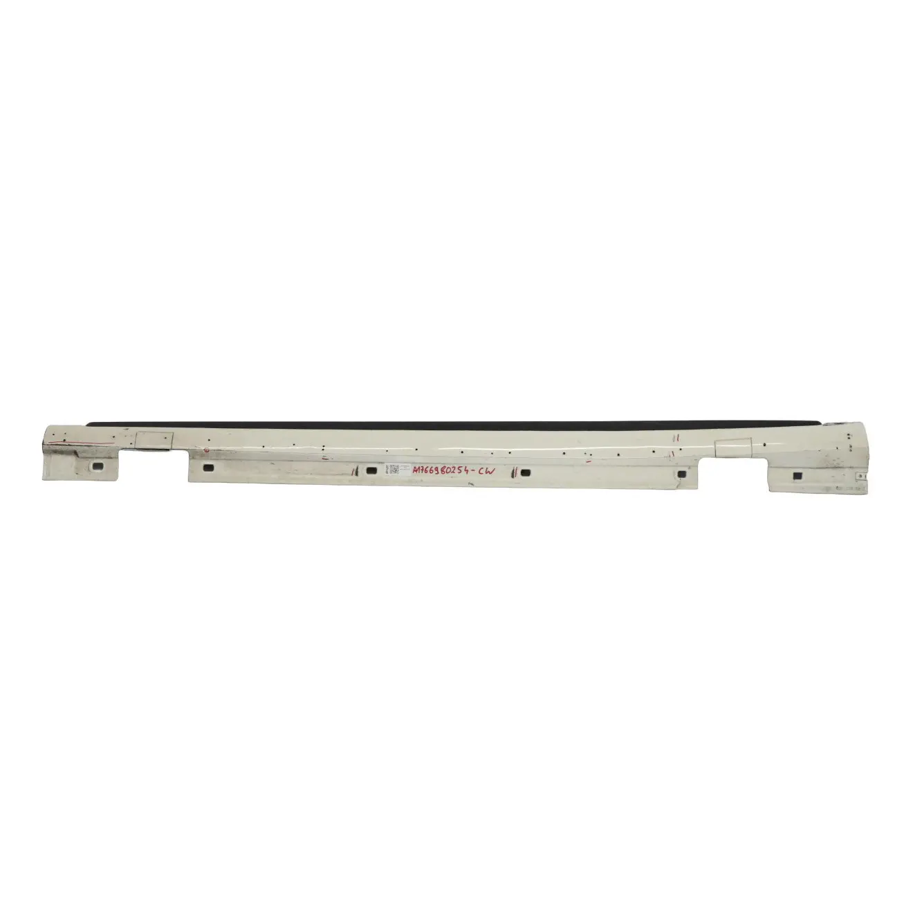 Mercedes W176 Faldón lateral AMG Izquierdo Cubre umbral W246 Calcite White - 650