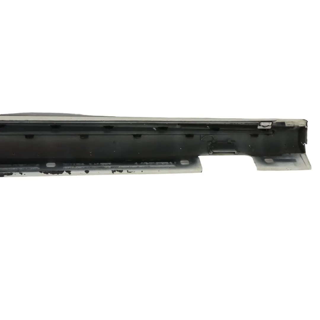 Side Skirt AMG Left N/S Door Sill Cover W246 Calcite White - 650 Mercedes W176 - SKU A1766980254-CW - Part number A1766980254
