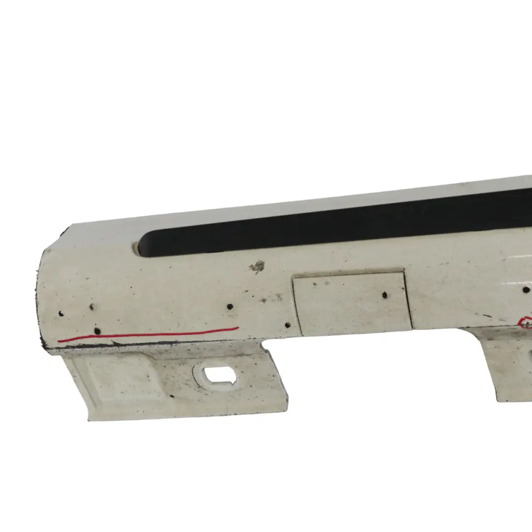 Mercedes W176 Faldón lateral AMG Izquierdo Cubre umbral W246 Calcite White - 650 - SKU A1766980254-CW - Número de pieza A1766980254