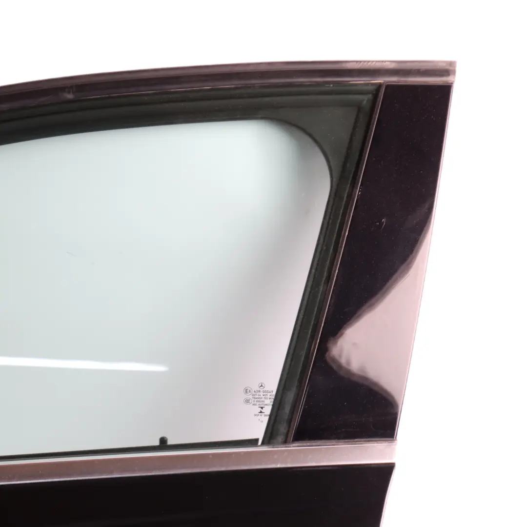 Door Front Left N/S A-Class Kosmos Cosmic Black Metallic - 191 to Mercedes W176 with Part number A1767200105 Mercedes W176 Door Front Left N/S A-Class Kosmos Cosmic Black Metallic - 191 - SKU A1767200105-COS - Part number A1767200105