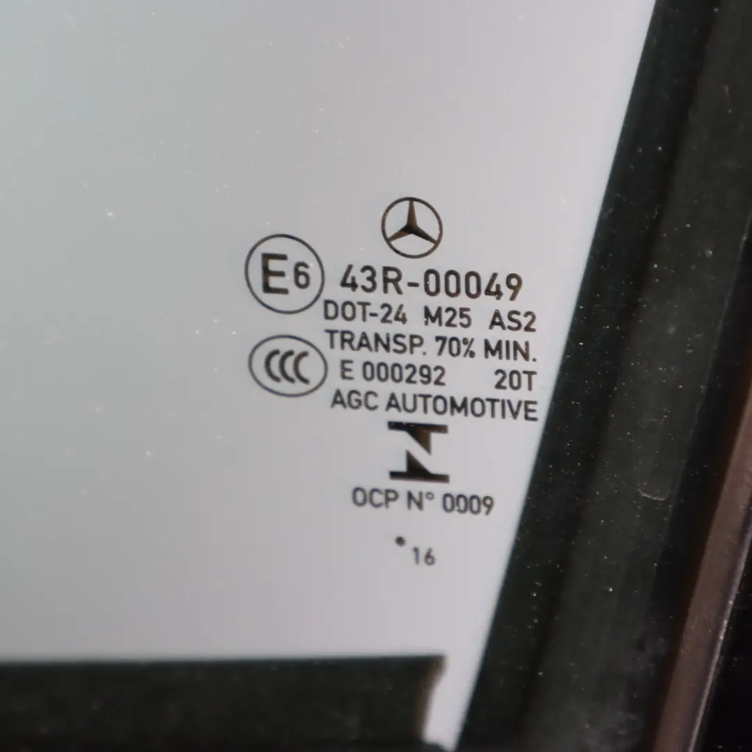 Door Front Left N/S A-Class Kosmos Cosmic Black Metallic - 191 to Mercedes W176 with Part number A1767200105 Mercedes W176 Door Front Left N/S A-Class Kosmos Cosmic Black Metallic - 191 - SKU A1767200105-COS - Part number A1767200105