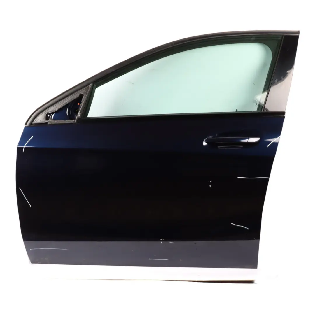 Door Front Left N/S A-Class Cavansite Blue Metallic - 890 to Mercedes W176 with Part number A1767200105 Mercedes W176 Door Front Left N/S A-Class Cavansite Blue Metallic - 890 - SKU A1767200105-CVB - Part number A1767200105