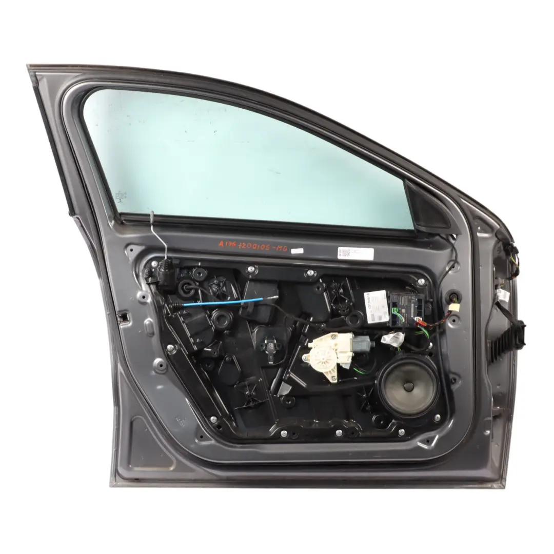 Door Front Left N/S A-Class Mountain Grey Metallic - 787 to Mercedes W176 with Part number A1767200105 Mercedes W176 Door Front Left N/S A-Class Mountain Grey Metallic - 787 - SKU A1767200105-MG - Part number A1767200105