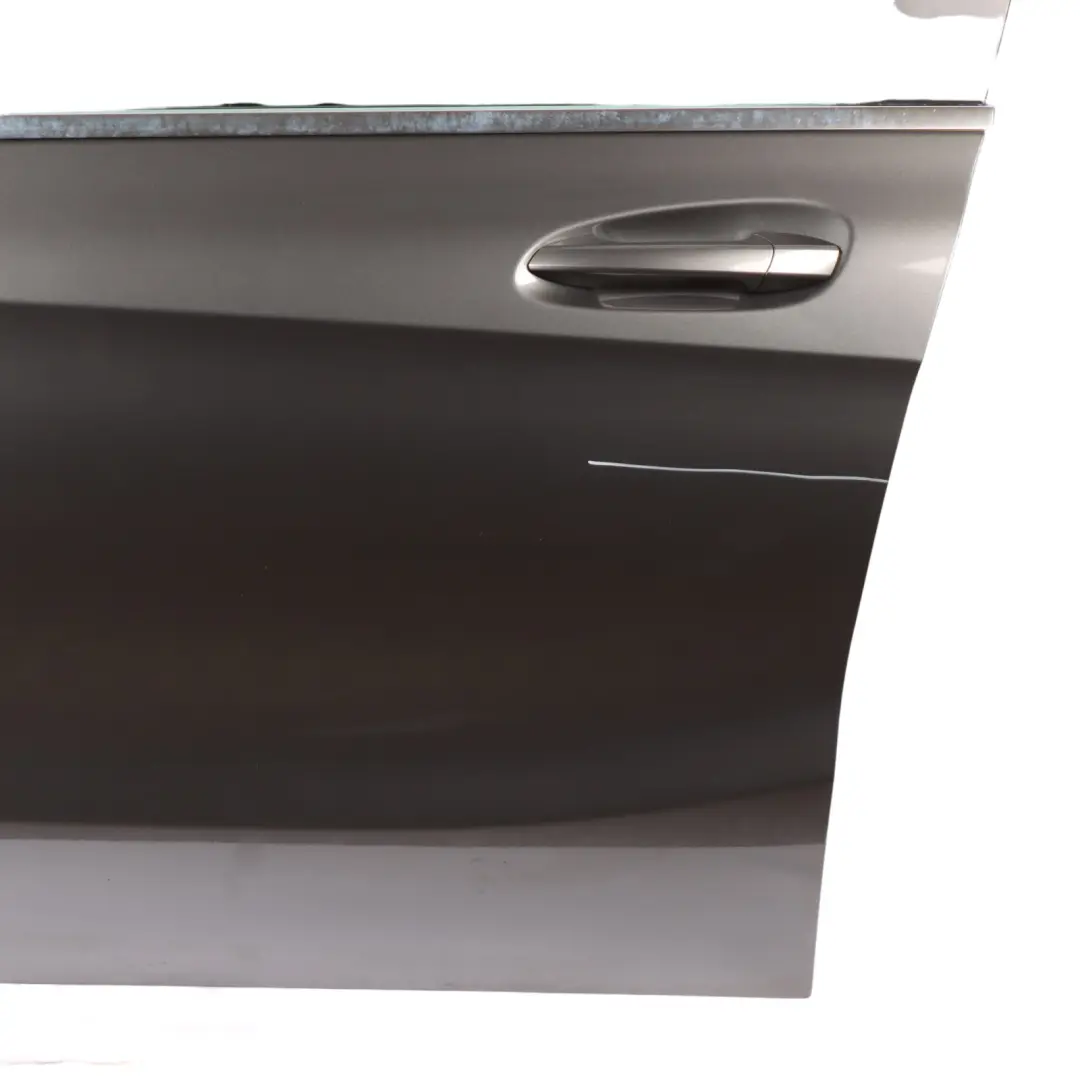 Door Front Left N/S A-Class Mountain Grey Metallic - 787 to Mercedes W176 with Part number A1767200105 Mercedes W176 Door Front Left N/S A-Class Mountain Grey Metallic - 787 - SKU A1767200105-MG - Part number A1767200105
