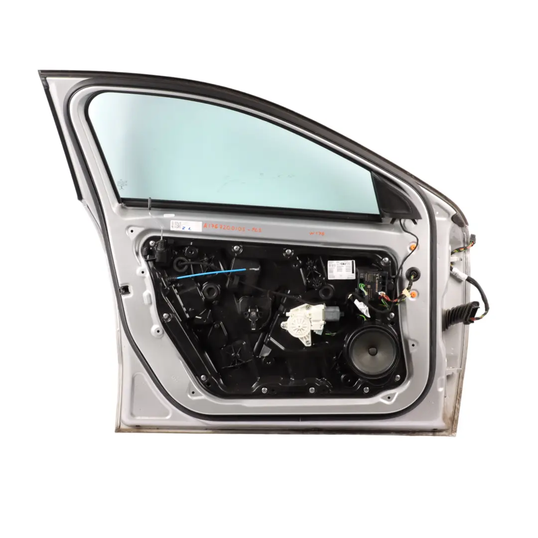 Mercedes W176 Door Front Left N/S A-Class Polar Silver Metallic - 761 - SKU A1767200105-PLS - Part number A1767200105