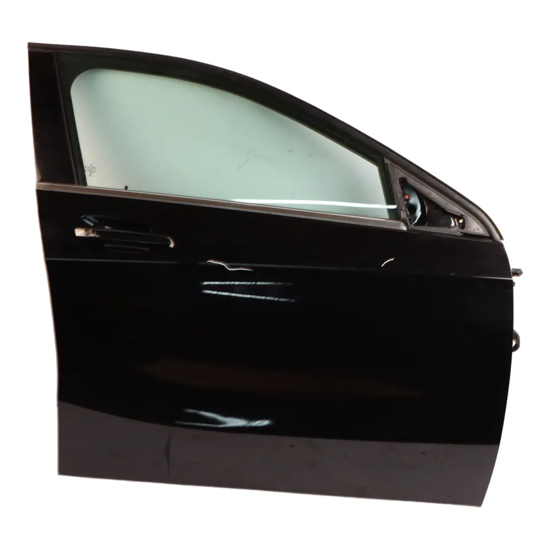 Door Front Right O/S A-Class Kosmos Cosmic Black Metallic - 191 to Mercedes W176 with Part number A1767200205 Mercedes W176 Door Front Right O/S A-Class Kosmos Cosmic Black Metallic - 191 - SKU A1767200205-COS - Part number A1767200205