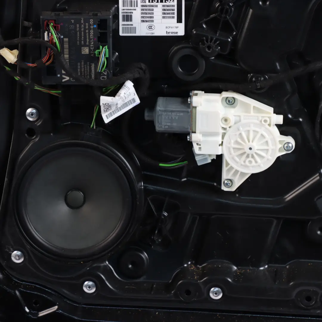 Door Front Right O/S A-Class Kosmos Cosmic Black Metallic - 191 to Mercedes W176 with Part number A1767200205 Mercedes W176 Door Front Right O/S A-Class Kosmos Cosmic Black Metallic - 191 - SKU A1767200205-COS - Part number A1767200205