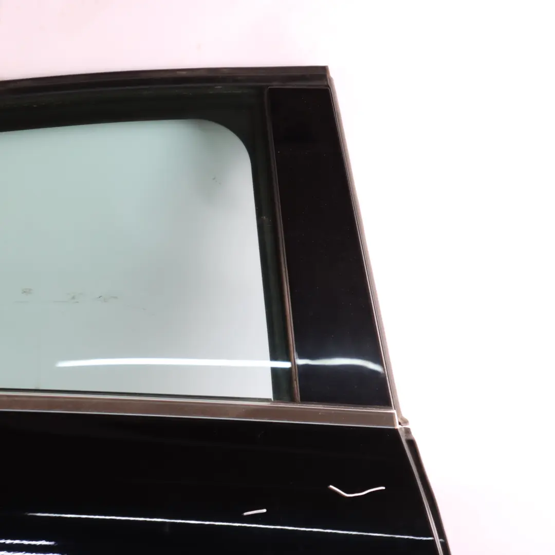 Door Rear Right O/S A-Class Kosmos Cosmic Black Metallic - 191 to Mercedes W176 with Part number A1767300205 Mercedes W176 Door Rear Right O/S A-Class Kosmos Cosmic Black Metallic - 191 - SKU A1767300205-COS - Part number A1767300205