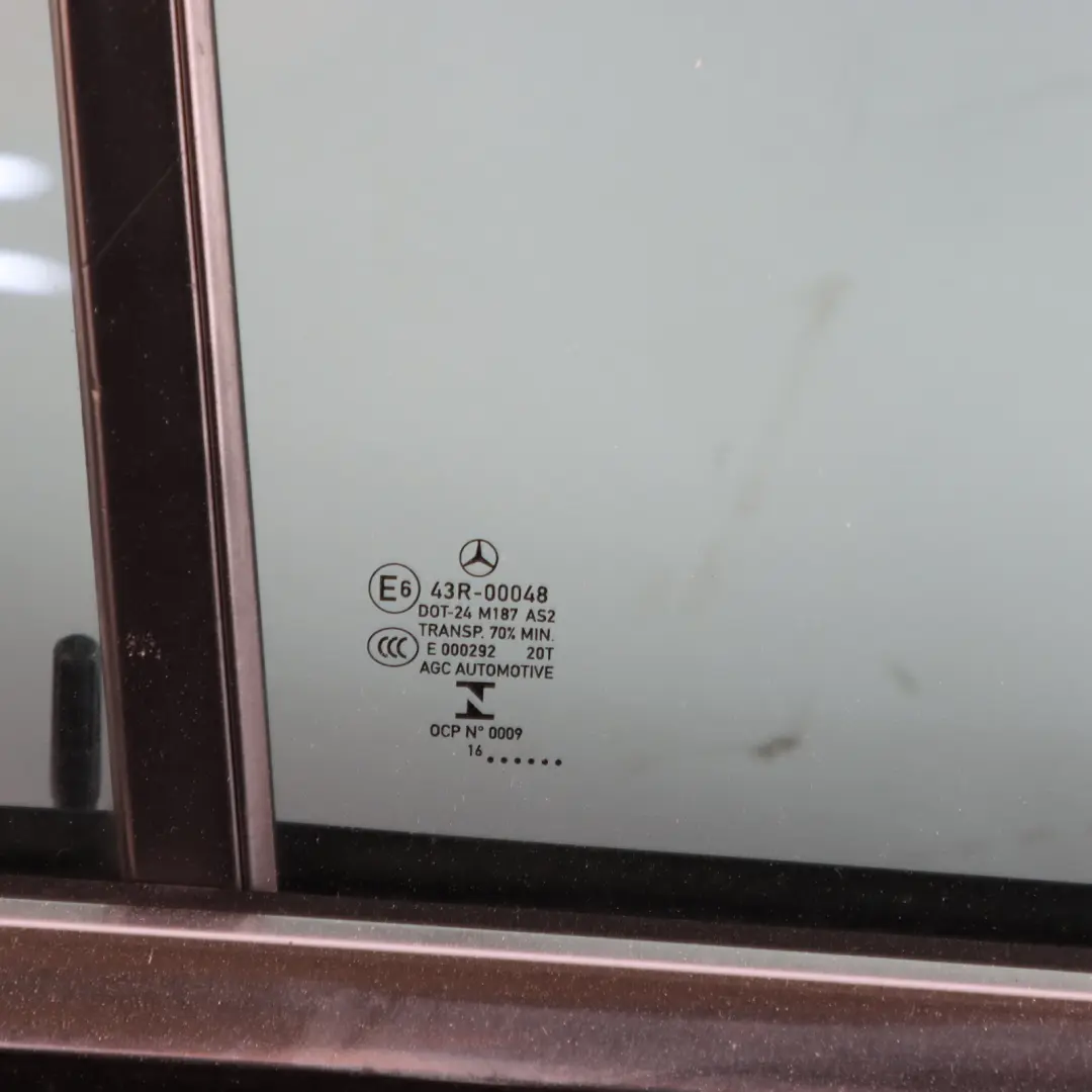 Mercedes W176 Door Rear Right O/S A-Class Kosmos Cosmic Black Metallic - 191 - SKU A1767300205-COS - Part number A1767300205