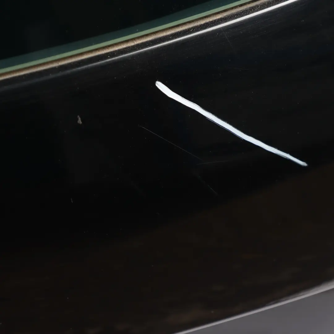 Trunk Lid Mercedes W176 Boot Tailgate Panel Kosmos Cosmic Black - 191 to with Part number A1767402200 Trunk Lid Mercedes W176 Boot Tailgate Panel Kosmos Cosmic Black - 191 - SKU A1767402200-COS - Part number A1767402200