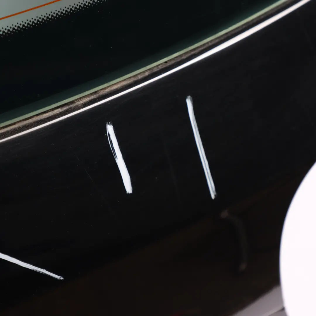 Trunk Lid Mercedes W176 Boot Tailgate Panel Kosmos Cosmic Black - 191 to with Part number A1767402200 Trunk Lid Mercedes W176 Boot Tailgate Panel Kosmos Cosmic Black - 191 - SKU A1767402200-COS - Part number A1767402200