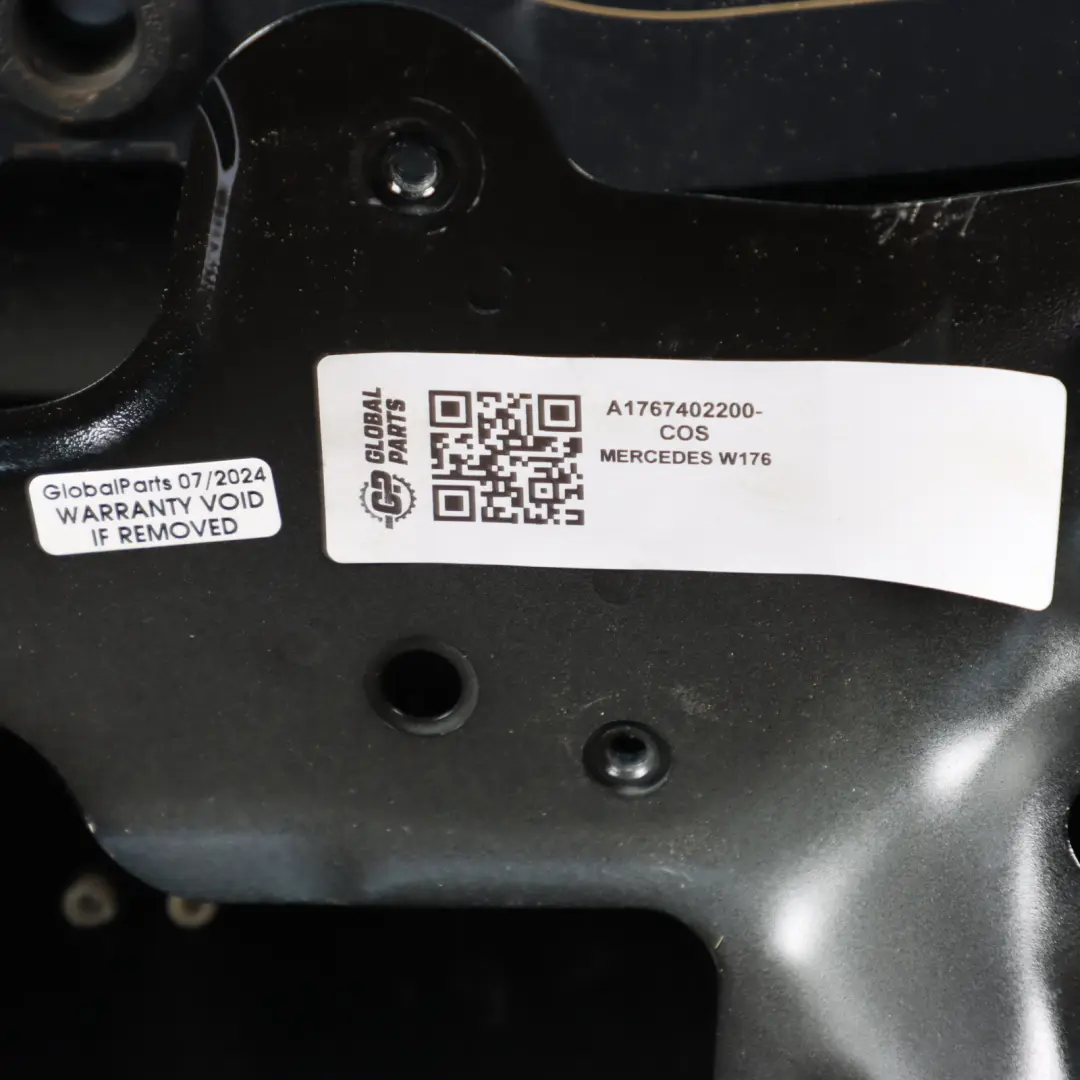 Trunk Lid Mercedes W176 Boot Tailgate Panel Kosmos Cosmic Black - 191 to with Part number A1767402200 Trunk Lid Mercedes W176 Boot Tailgate Panel Kosmos Cosmic Black - 191 - SKU A1767402200-COS - Part number A1767402200