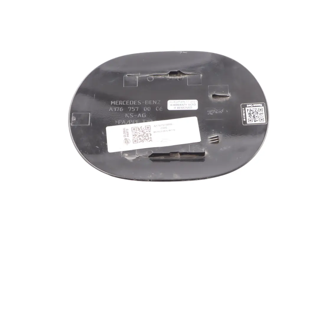 Tankklappe Tankdeckelabdeckung Kosmos Schwarz - 191 für Mercedes W176 mit Teilenummer A1767570006 Mercedes W176 Tankklappe Tankdeckelabdeckung Kosmos Schwarz - 191 - SKU A1767570006-COS - Teilenummer A1767570006