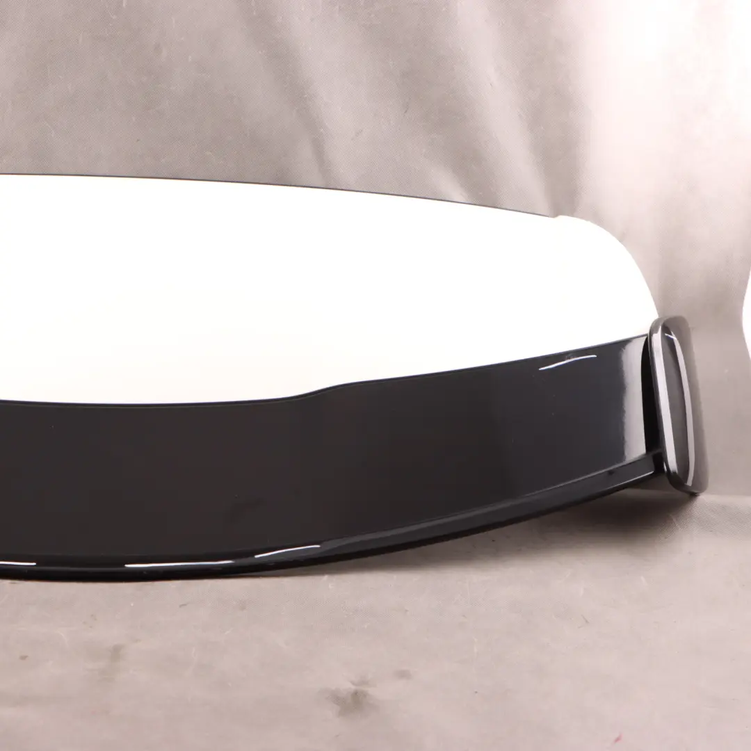 Boot Tailgate Trunk Lid Rear Spoiler Panel Calcite White - 650 to Mercedes W176 with Part number A1767901300 Mercedes W176 Boot Tailgate Trunk Lid Rear Spoiler Panel Calcite White - 650 - SKU A1767901300-CW - Part number A1767901300