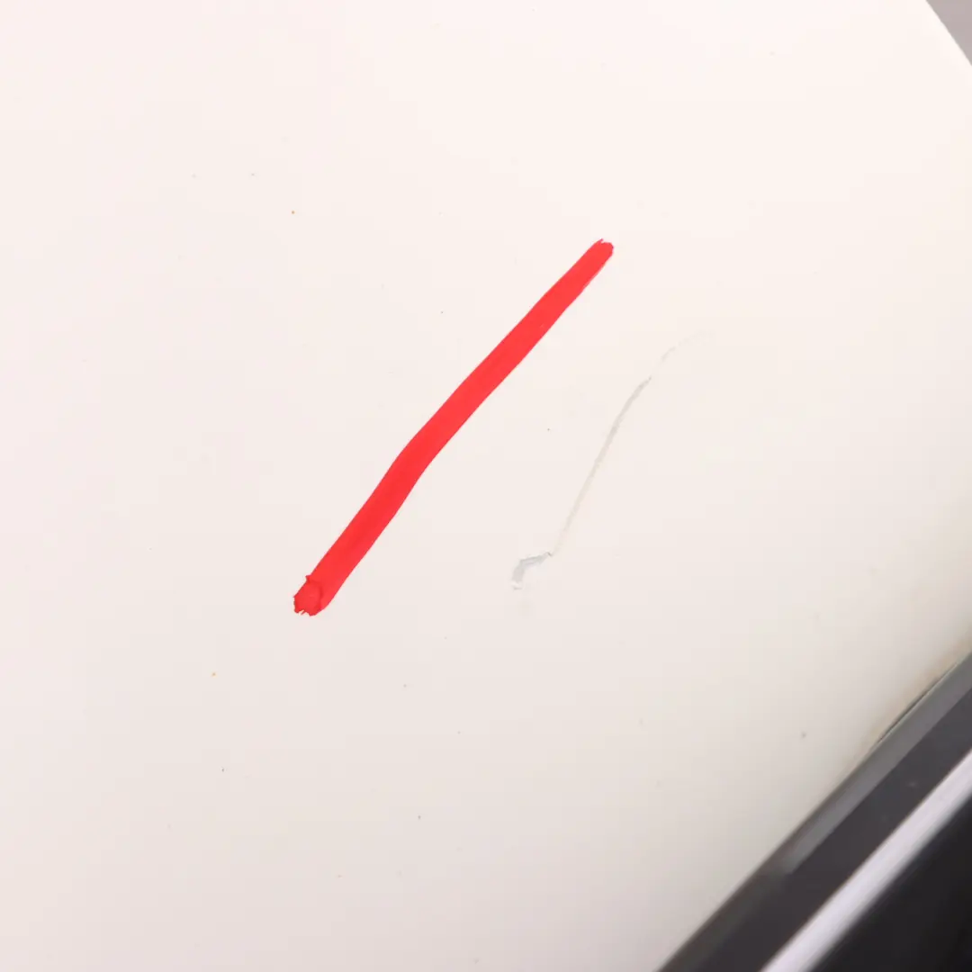 Mercedes W176 Boot Tailgate Trunk Lid Rear Spoiler Panel Calcite White - 650 - SKU A1767901300-CW - Part number A1767901300