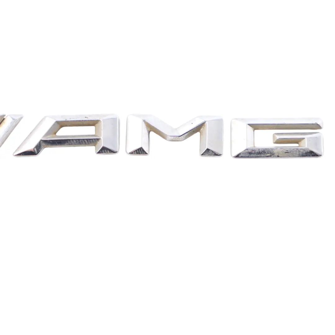 Emblem Lettering Boot Trunk Lid Logo Badge Chrom to Mercedes W176 AMG with Part number A1768170014 Mercedes W176 AMG Emblem Lettering Boot Trunk Lid Logo Badge Chrom - SKU A1768170014 - Part number A1768170014